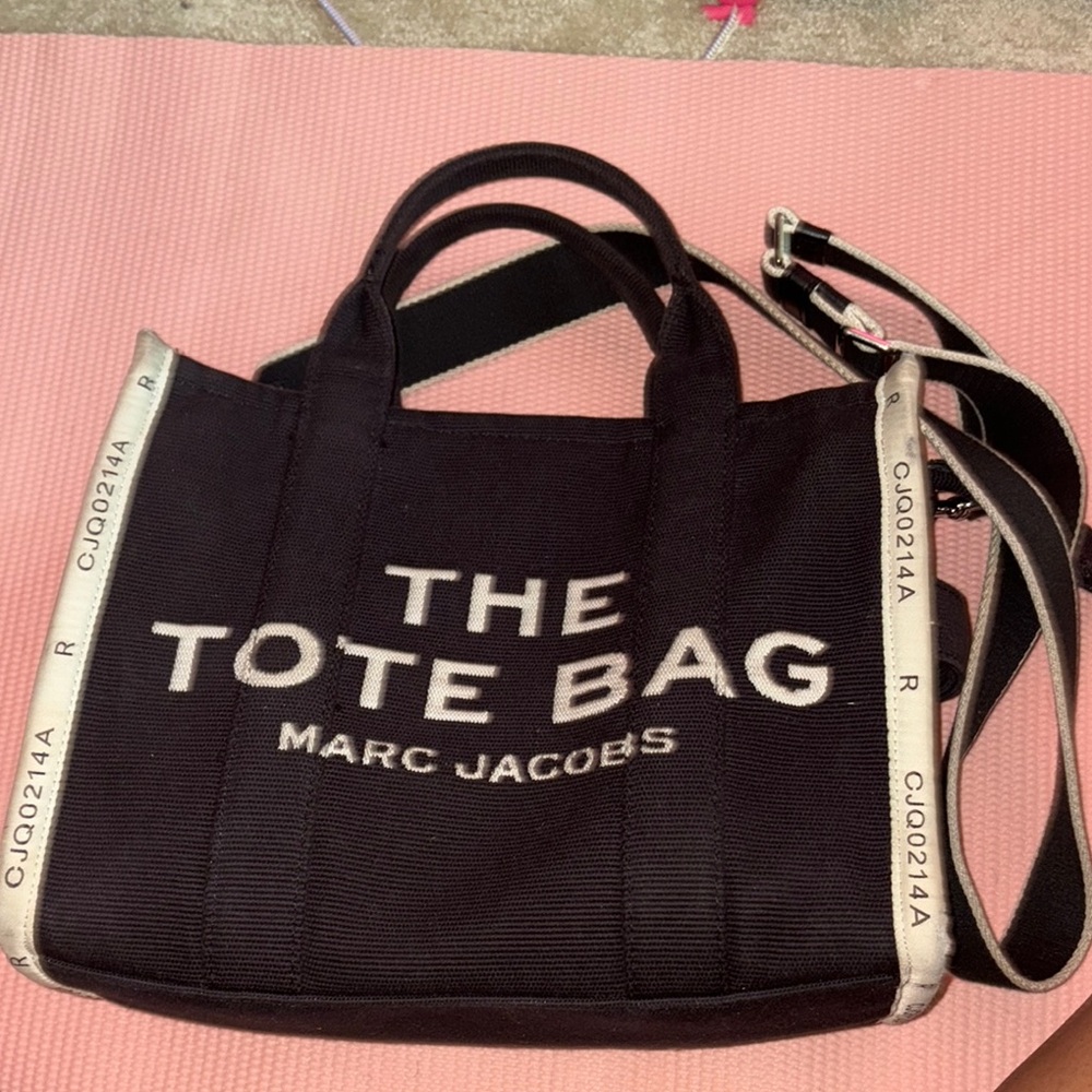 Marc Jacobs Black and White Tote Bag